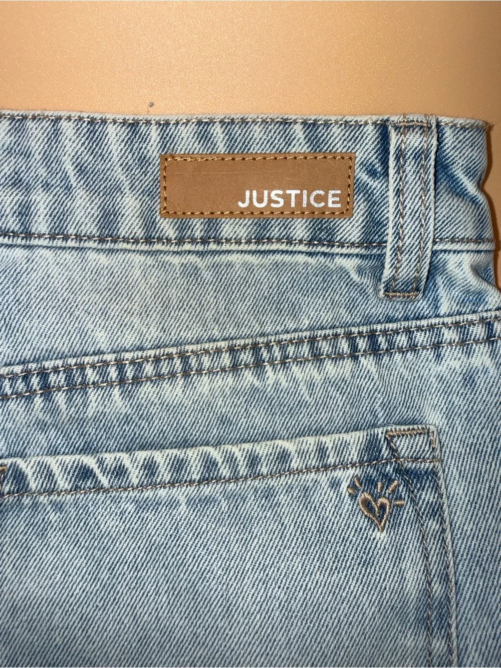 Justice light blue